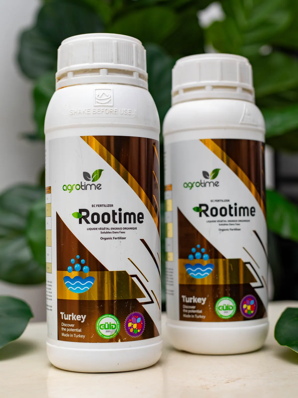 Roottime, engrais organique liquide